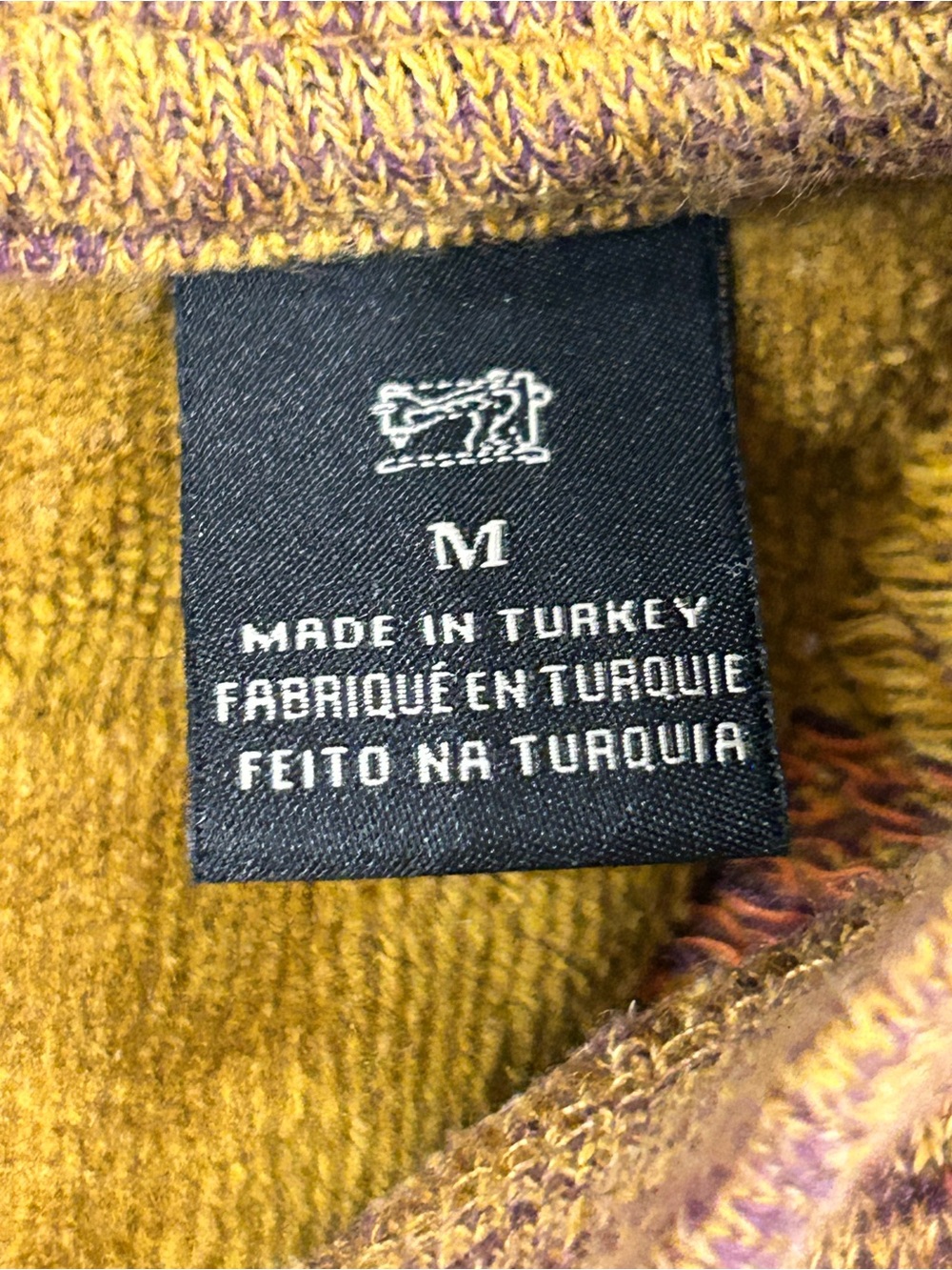 Scotch & Soda Men's Marled Mustard Crewneck Sweater Mélange Texture Men’s M - Picture 5 of 9